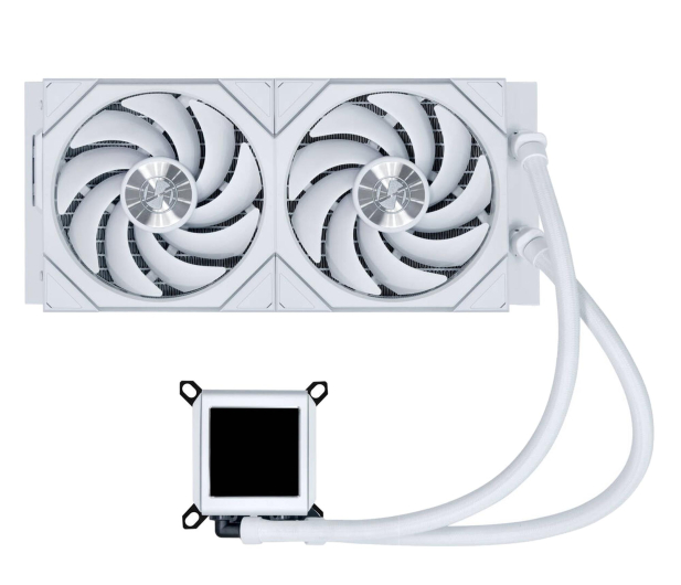 Lian Li Galahad II LCD 280 TL Wireless White 2x140mm - 1486798 - zdjęcie 4